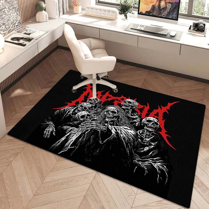 Halloween Horror Rug - Home carpet Office Decorative Carpet For Living Room Bedroom Door Mat Floor Rug Computer Chair Area Rug