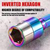 10Pcs 8mm Socket Adapter Non Magnetic Sleeve Wrench Nut Screwdriver Driver  Impact Driver