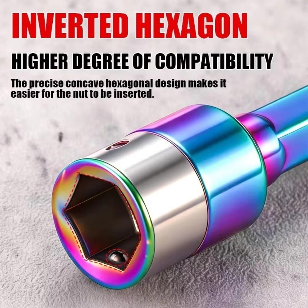 10Pcs 8mm Socket Adapter Non Magnetic Sleeve Wrench Nut Screwdriver Driver Impact Driver