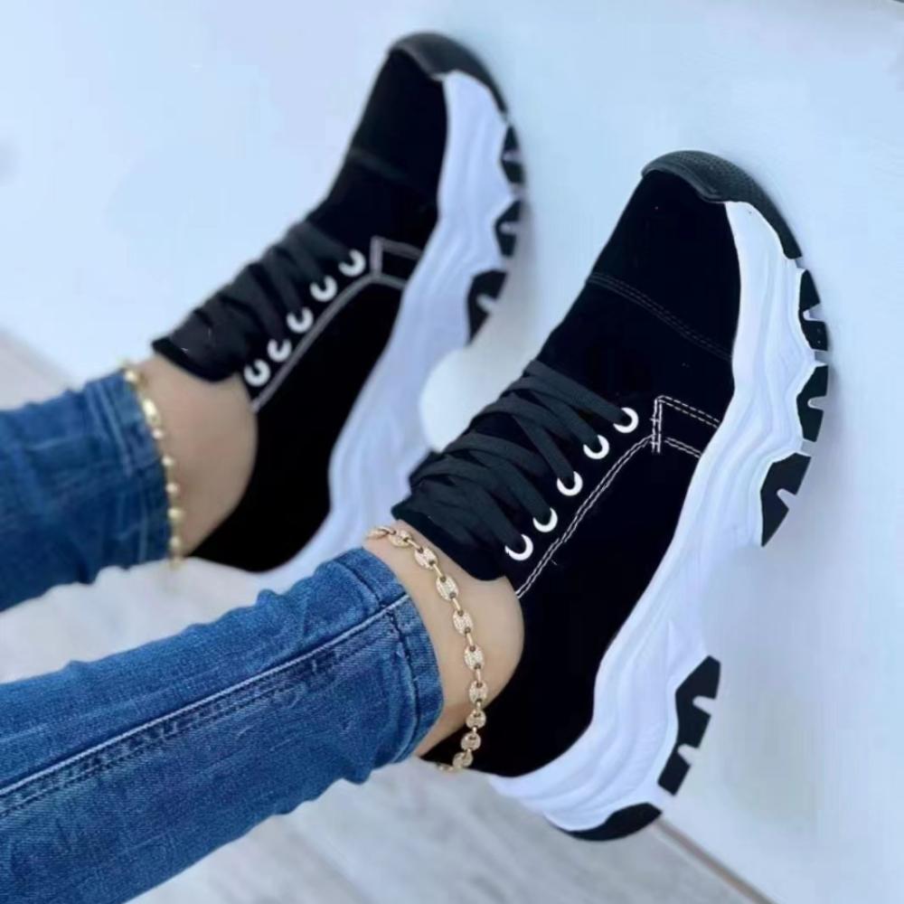 Модные классические белые парусиновые туфли Speedy 2024, женские кроссовки, однотонные повседневные туфли на платформе со шнуровкой для женщин