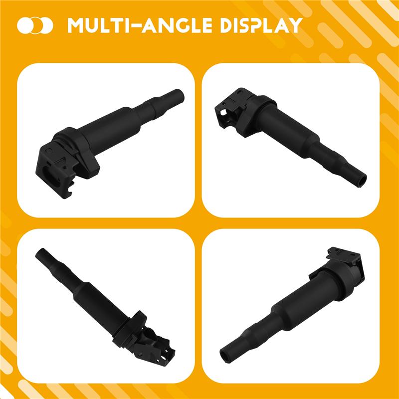 Ignition Coil 0221504470 12137594937 12137562744 12137571643 For BMW 325I 325Ci 328I 330Ci 335I 525I X3 X5 M5 M6 Z4-M53K