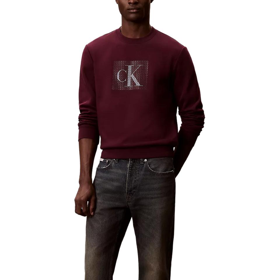 Calvin Klein Удобная универсальная многослойная модная толстовка с буквенным принтом Мужская толстовка 4RE270G-XV6