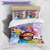 3pcs Duvet Cover Set (1*Duvet Cover + 2*Pillowcase, Without Core), Gabby's Dollhouse Print Bedding Set, Bedroom Decor, All‑Season, Birthday Gift