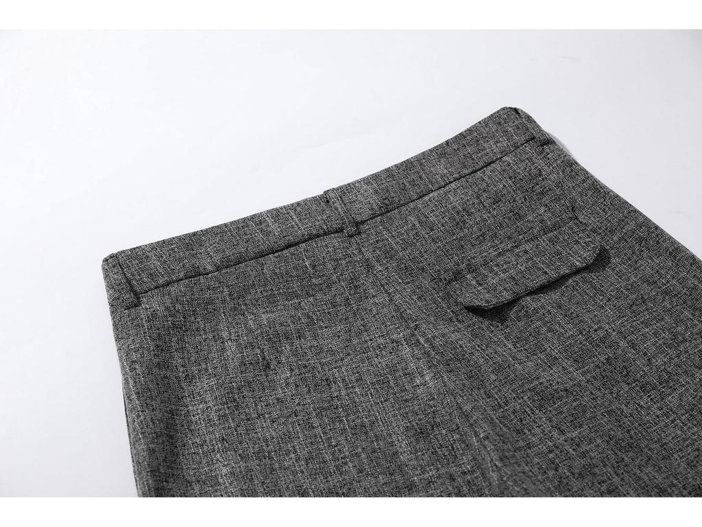 Унисекс Ретро Полосатые Двубортные Широкие Брюки