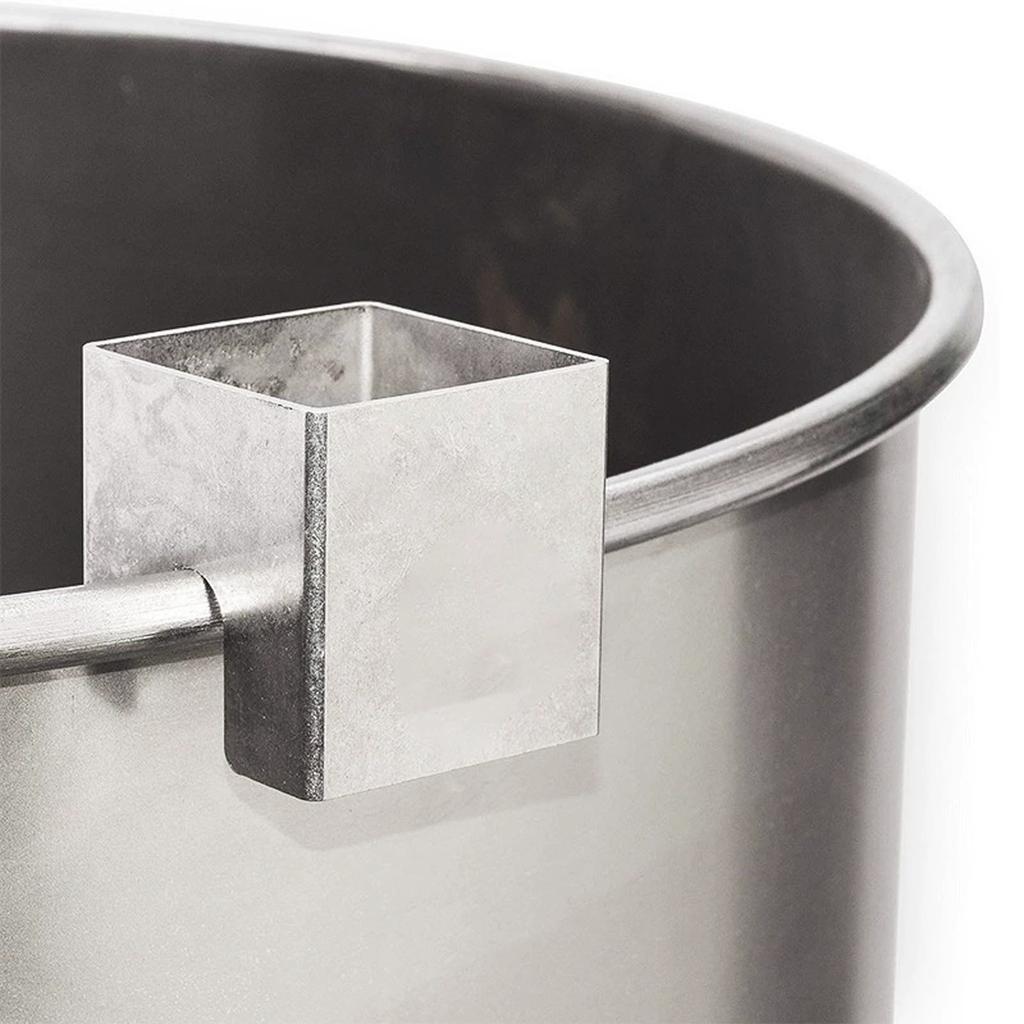 Stainless Steel Square Tube End Cap Set for Furniture and Industrial Applications Durable Construction Easy Installation