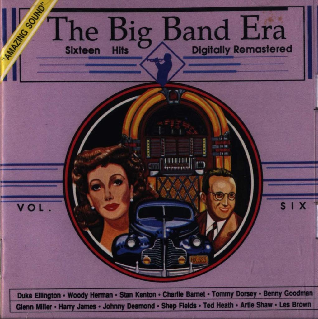 CD OMNIBUS, TED HEATH, CHARLIE BUNNETT - Big Band Super Best Vol.6  D25Y0225 Japan ObiJazz Used