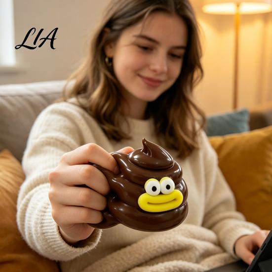 Sensory Toys for Anxiety Spiral Poop Squeeze Toy, Soft TPR Stress Relief Fidget Funny Desk Accessories Creative Decompression Fun Toy Kids And Adults