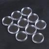 10Pcs 25Mm Applied Clear Round Cases Coin Storage Boxes Capsules Holder