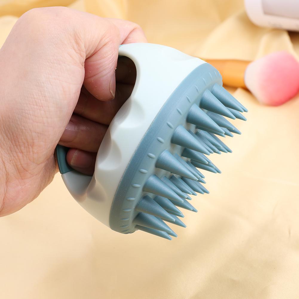 Силиконовая щетка для ухода за кожей головы, скраб для кожи головы для влажного и сухого использования, инструмент для мытья волос, эксфолиатор для кожи головы для всех типов волос женщин, мужчин, детей, домашних животных