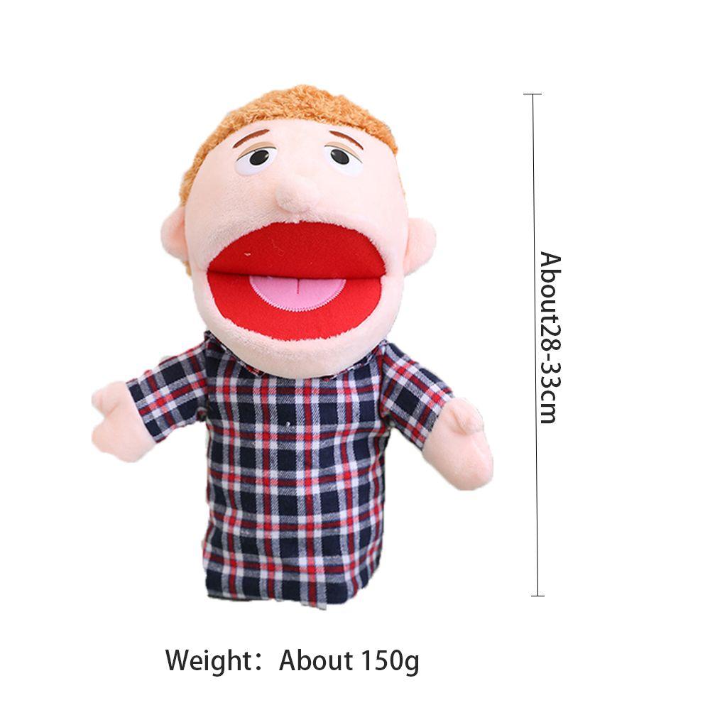 Кукла-перчатка с открывающимся ртом 28-33 см Игрушки для ролевых игр в семье Реквизит для историй на ночь Игра с детьми