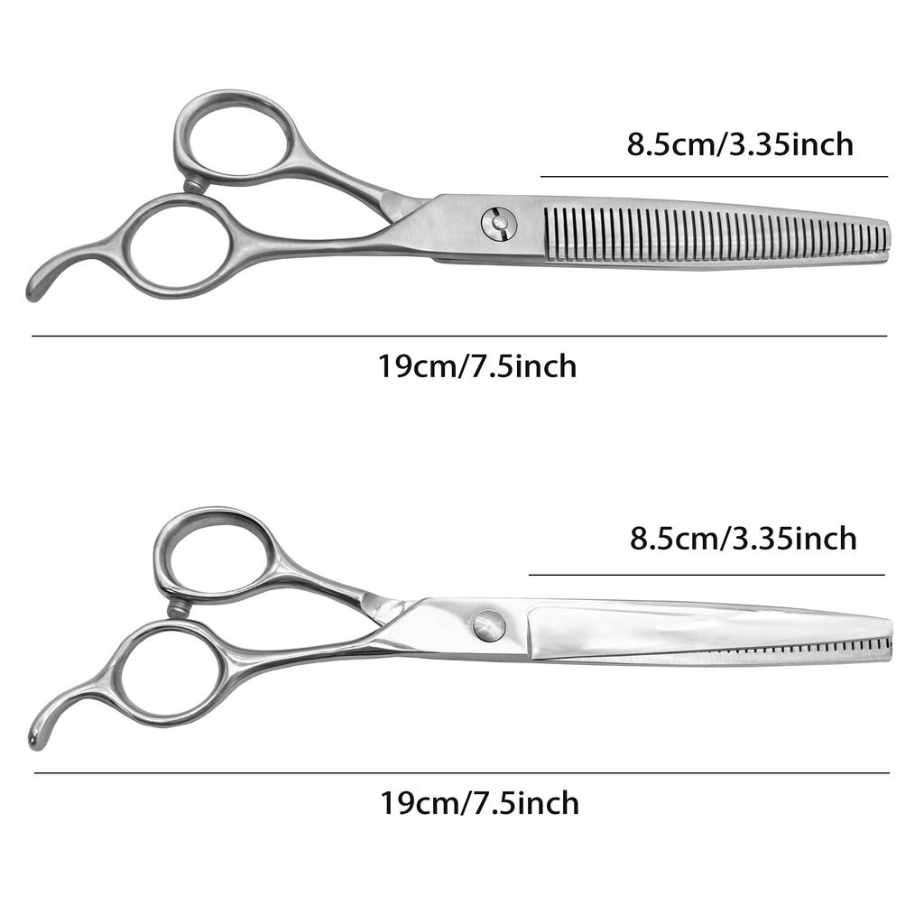 7,5-дюймовые профессиональные ножницы для стрижки собак, филировочные ножницы для домашних животных, специальные ножницы для кошек