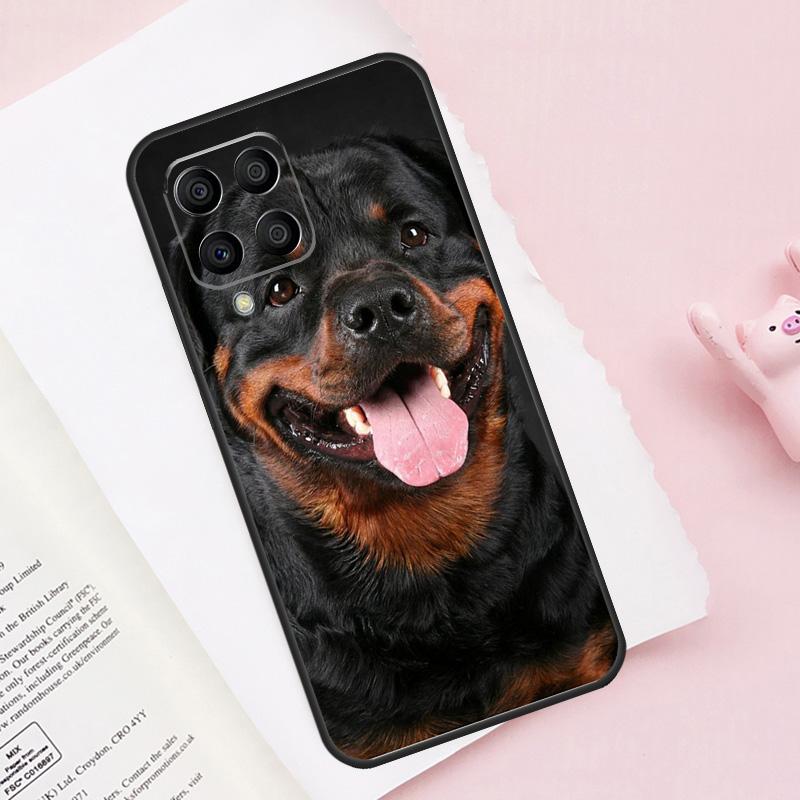 Чехол для собаки породы Ротвейлер для Samsung Galaxy M13 M53 M16 M36 M56 M06 M52 M32 M12 M54 M34 M14 M35 M55 M15 M11 M31