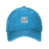 Watercolour albums  Frightened Rabbit Sticker Baseball Cap Hat Baseball Cap Cosplay party Hat Funny hats Unisexs Womens
