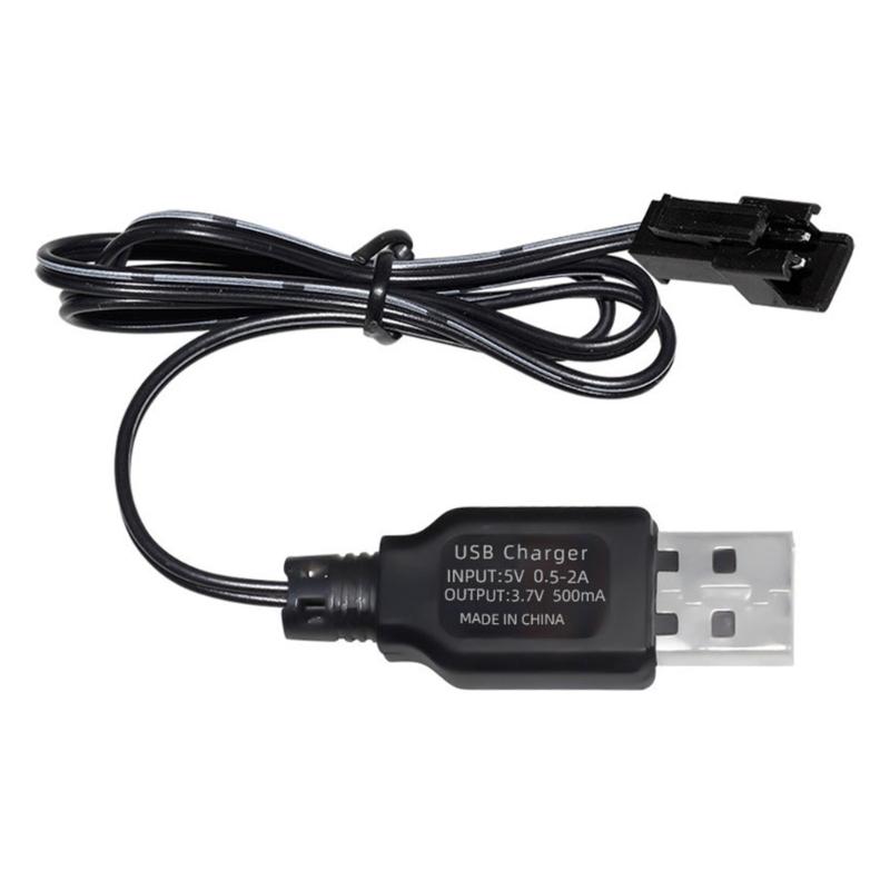 USB-кабель для зарядки дронов с разъемами, USB-кабель для зарядки аккумулятора, выход 3,7 В, 500 мАч, со светодиодным индикатором