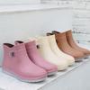 Women's Fashion Low-Top Outdoor Waterproof Non-Slip Rain Boots