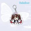 Аниме игры Hololive акриловый брелок металлическое кольцо автомобильная сумка украшение для ключей аксессуар подарок аниме подарки кулон