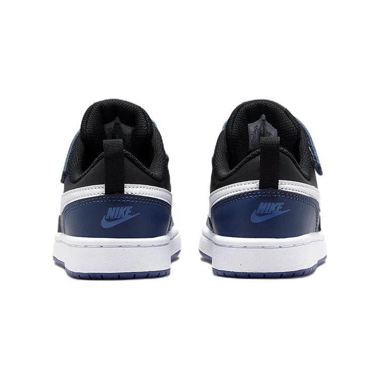 Nike Court Borough Low 2 Темно-синий Черный Белый PS BQ5451-404