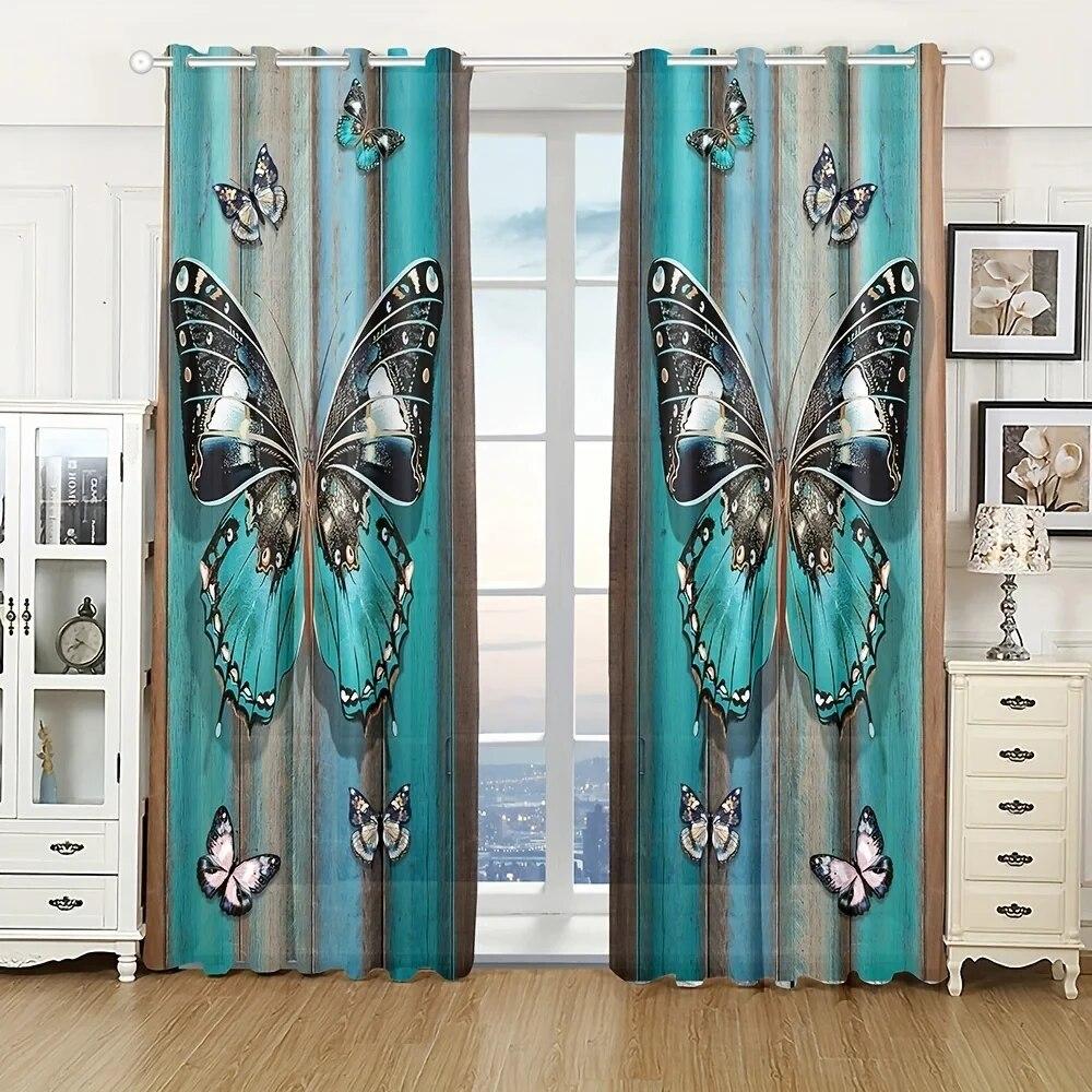 2 шт., занавеска с золотым павлином, кабинет, кухня, гостиная, общежитие, карман, верхние оконные шторы, аксессуары для спальни, домашний декор