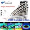 WS2813 RGB Waterproof LED Strip - Dream Color, Single Control, Breakpoint Resume, 5050 Full Color Running Light
