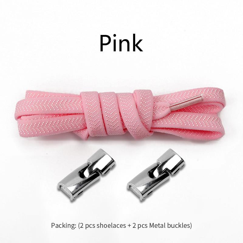 Elastic Laces Sneakers Cross Locks Shoelaces Without Ties Kids Adult 8MM Width No Tie Shoelace Rubber Bands Shoes Accessories