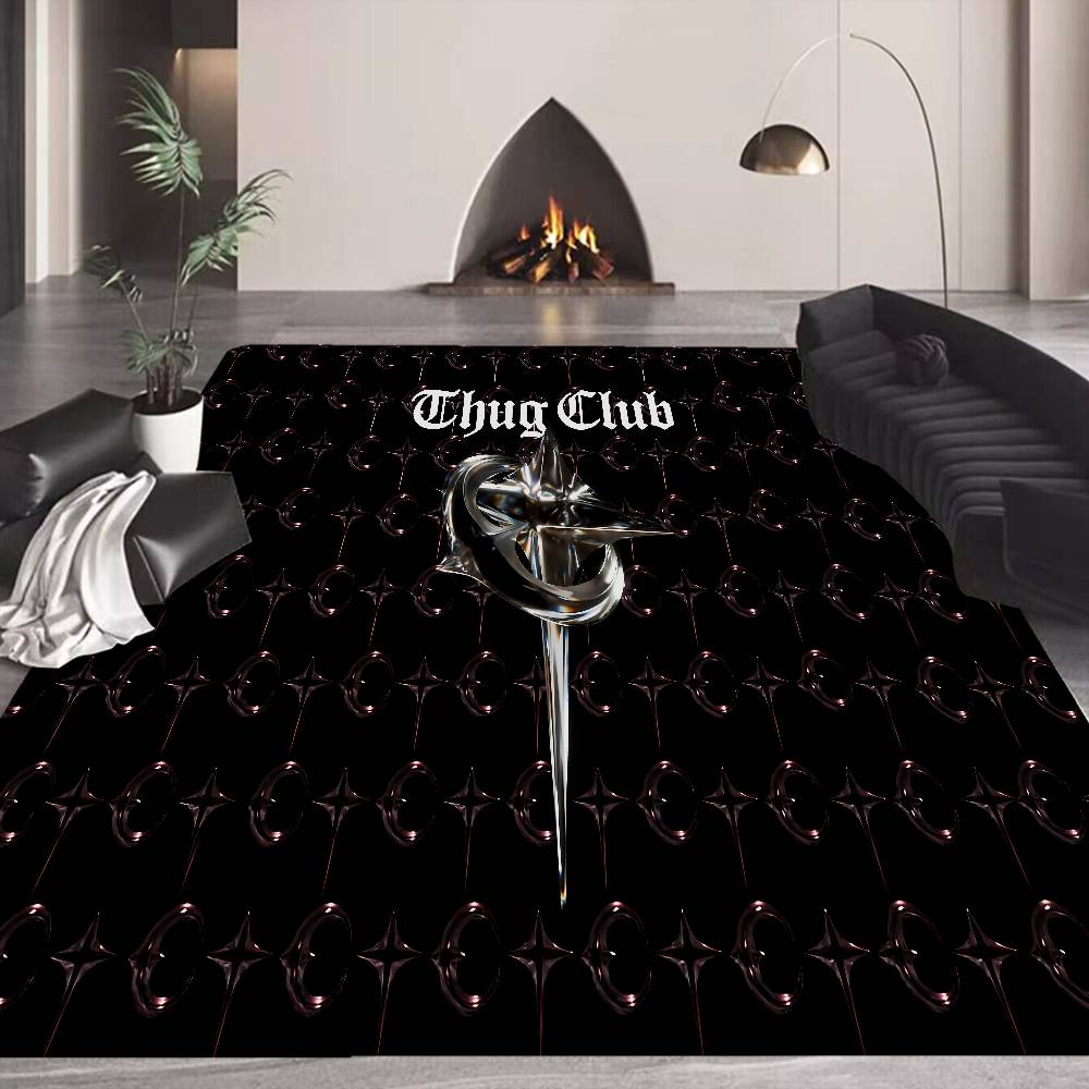 Thug Club Logo Kitchen Mat Cheaper Anti-slip Modern Living Room Balcony Printed Modern Home Decor