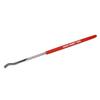 Hobby Tool Series HG Special Shape Diamond File, Flat/Bent Tip, Plastic Model Tool, HT-681, Grip: Red