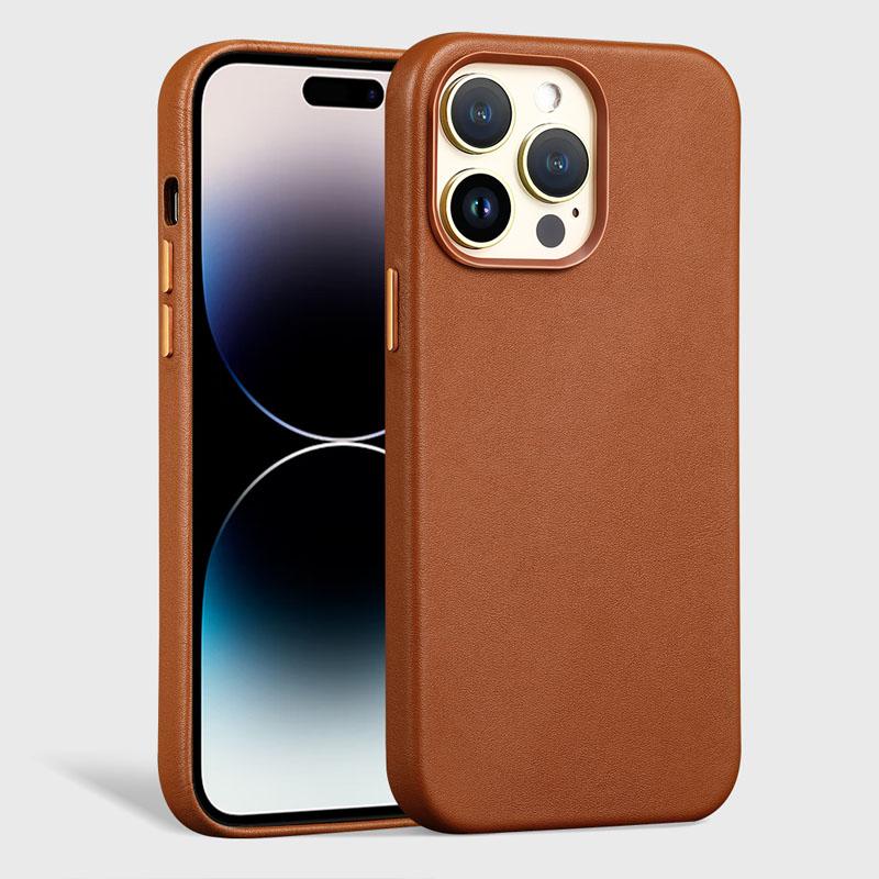 Роскошный кожаный чехол для Apple IPhone 14 15 Pro Max 13 12 13pro IPhone14 Magsafe Чехол Магнитный защитный чехол для зарядки