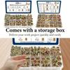 Zinc Plated Rivet Nut M3-M12 Rivet Nut Assortment Kit Threaded Insert Tool  Rivnuts Tool