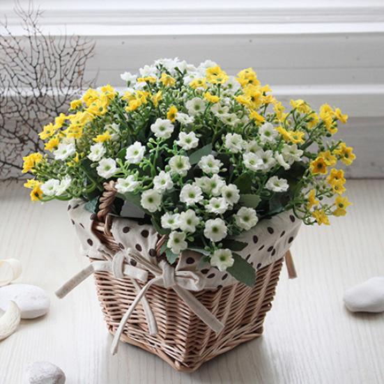 1шт 6 веток 36 голов моделирование шелковый цветок Милан DIY искусство свадьба домашний декор