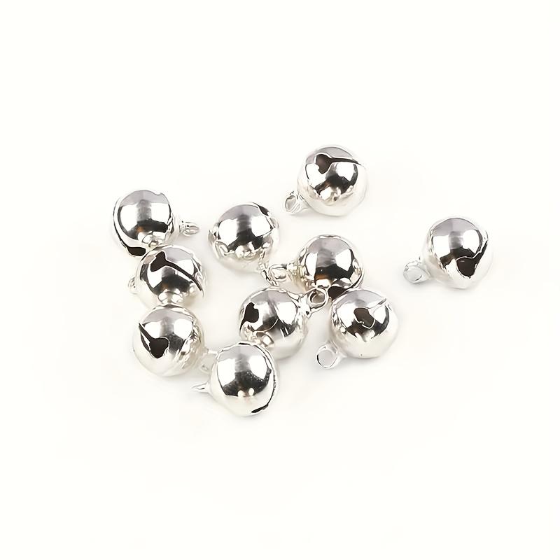 200 шт. Миниатюрные колокольчики из чугуна цвета винтажной бронзы, 6 мм, ремесленные подвески для DIY, подвесные украшения на Рождество, Хэллоуин, Пасху, Хануку,