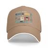 New Electronic musician Synthesizer and Drum Machine Dj Baseball Cap birthday Rave Hats Man Womens