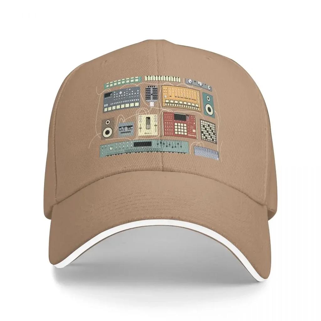 New Electronic musician Synthesizer and Drum Machine Dj Baseball Cap birthday Rave Hats Man Womens