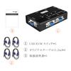 KVM VGA Switch 4 Ports KVM VGA Switch 4 Input PC Switch PC Switch for Keyboard and Mouse USB2.0 MT-VIKI