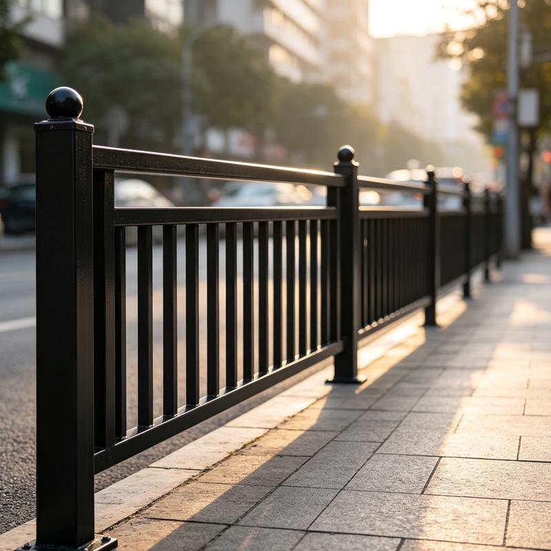 Luogang Road Guardrail: Municipal Traffic & Sidewalk Anti-Collision Barrier