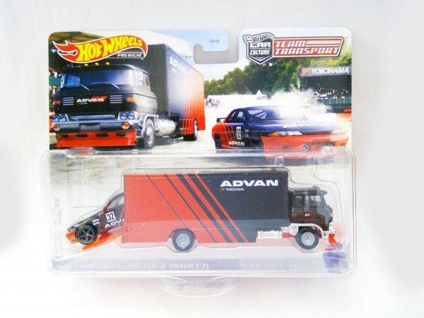 Hot Wheels NISSAN SKYLINE BNR32 Nissan Skyline SAKURA SPRINTER Командный транспорт GT-R / №27