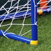 Ворота для футбола 2 в 1 со стойкой для баскетбола Футбольные ворота Веселые игры Игрушки для мальчиков и девочек 3-12 лет