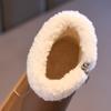 Winter New Leather Boots Velvet Soft-soled Short Boots Girls Warm Cotton Boots