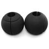 1 Pair Weightlifting Silicone Dumbbell Grip Anti-scratch Fitness Equipment  Fitness