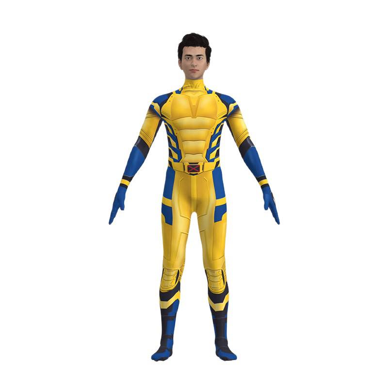 Детский костюм оборотня Росомахи на Хэллоуин – Костюм для косплея Аниме Мстители