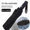12 Ribs Strom Reinforced Automatic Large Folding Umbrella Waterproof Windproof Strong Sunny and Rainy Big Umbrellas for Men