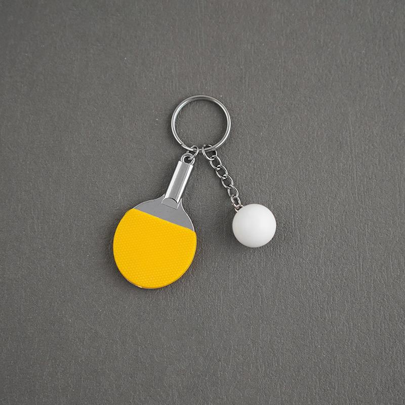 Брелок для настольного тенниса Мини-брелки для пинг-понга Брелок для настольного тенниса Сумка-брелок Подвеска Украшение Сувенир Подарок