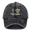 A Boat Anchor Printed Cap Designed for Men with a Casual Outdoor Style Suitable for Women As a Beach Hat Dad Hat Breathable