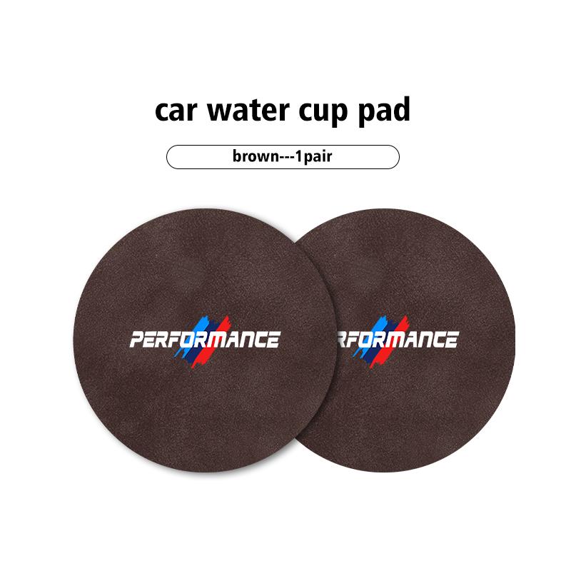 2pcs Car Coaster Water Cup Bottle Holder Anti-slip Pad Mat For BMW 1 3 5 Series G30 G32 G38 2021 2020 2019 2018 E46 E91