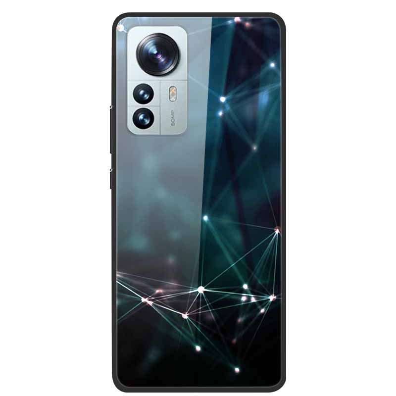 Чехол для Redmi Note 12S Закаленное Стекло Жесткая Задняя Крышка для Xiaomi Redmi Note 12 Note12 Pro 4G 5G Чехлы для Телефона Note12S 12 S 12Pro