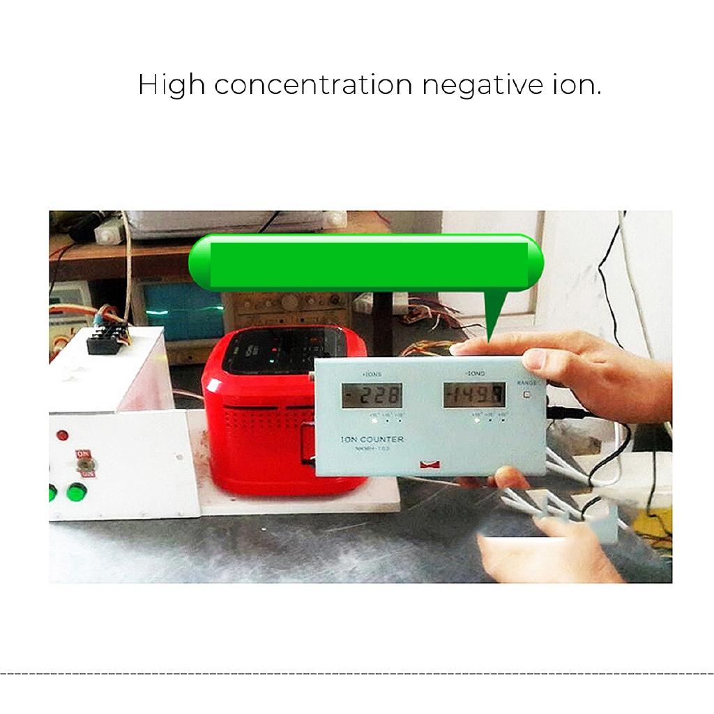 Мини Настольный Очиститель Воздуха Генератор Отрицательных Ионов Очиститель Воздуха Стерилизатор Генератор Ионизатор HEPA Фильтр Для Дома Офиса