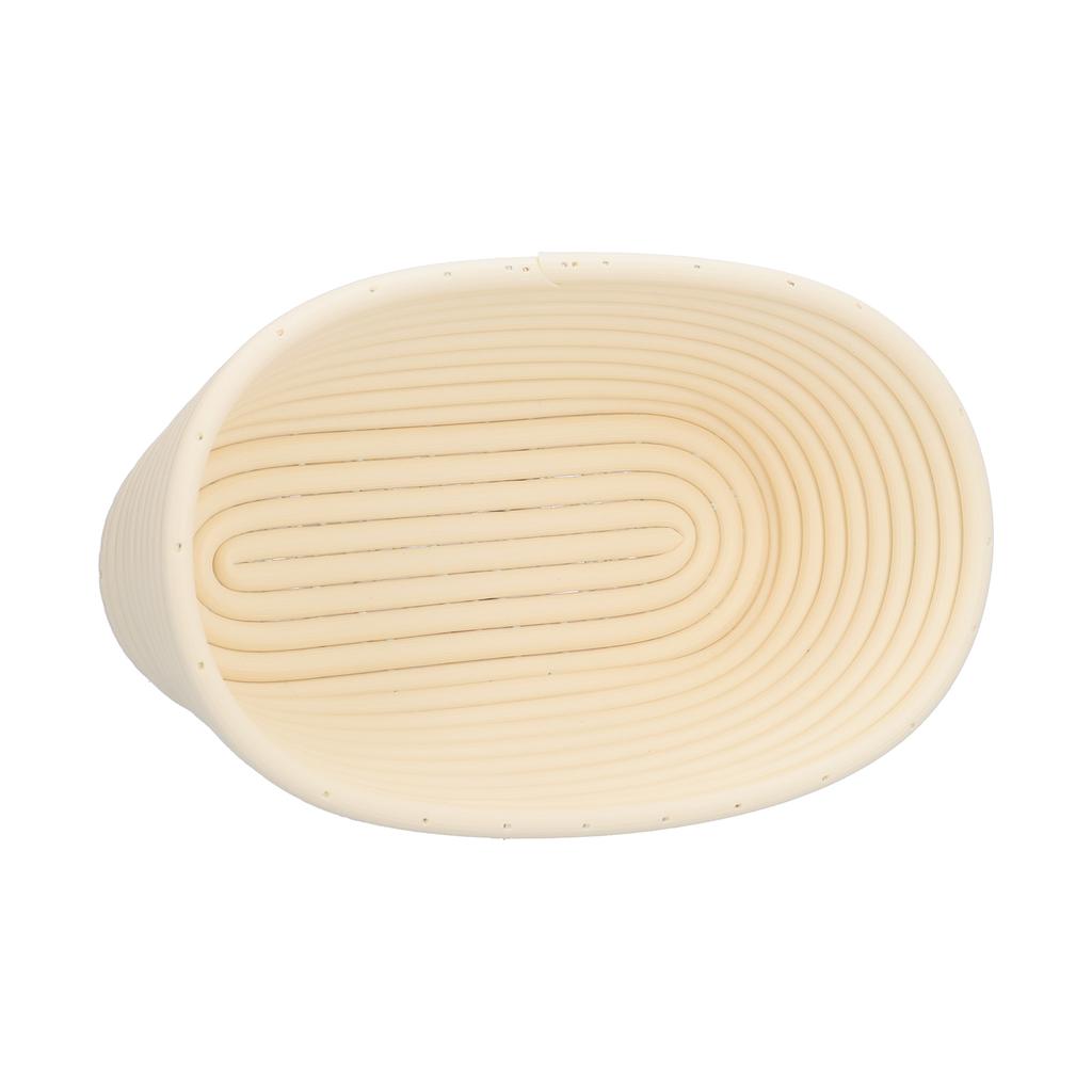 Моющаяся корзина для брожения хлеба инновационная форма для выпечки для кухни домашняя пекарня бежевый овальный