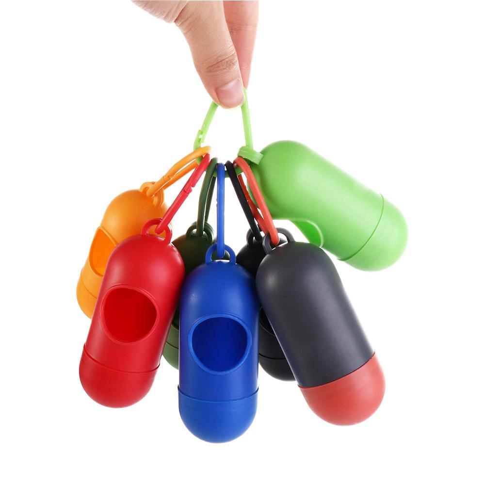 Cat Puppy Dog Poop Bags Dispenser Pet Waste Bag Holder Garbage Storag Box Trash Sack Case Carrier