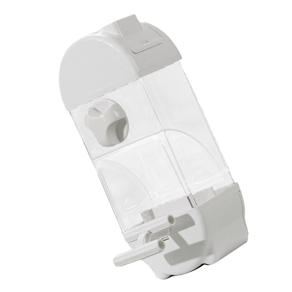 Автоматическая кормушка для птиц Прозрачный дизайн Подвесная клетка для птиц Кормушка Контейнер для еды для попугаев Волнистые попугайчики и кореллы