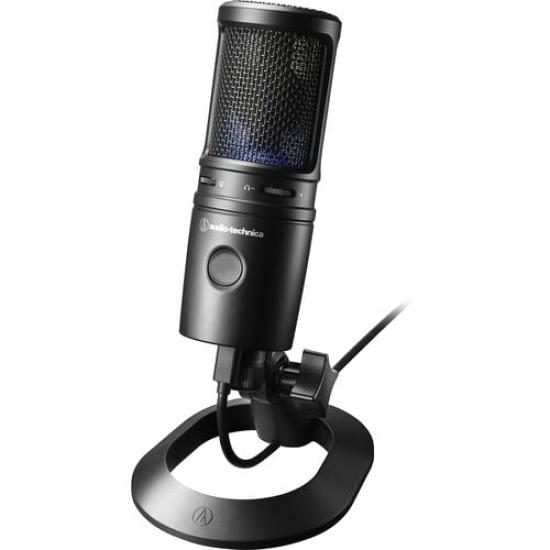 Audio Technica USB-микрофон USB-конденсаторный микрофон Конденсаторный микрофон Игровой микрофон Игровой игровой стример Создание контента Распространение
