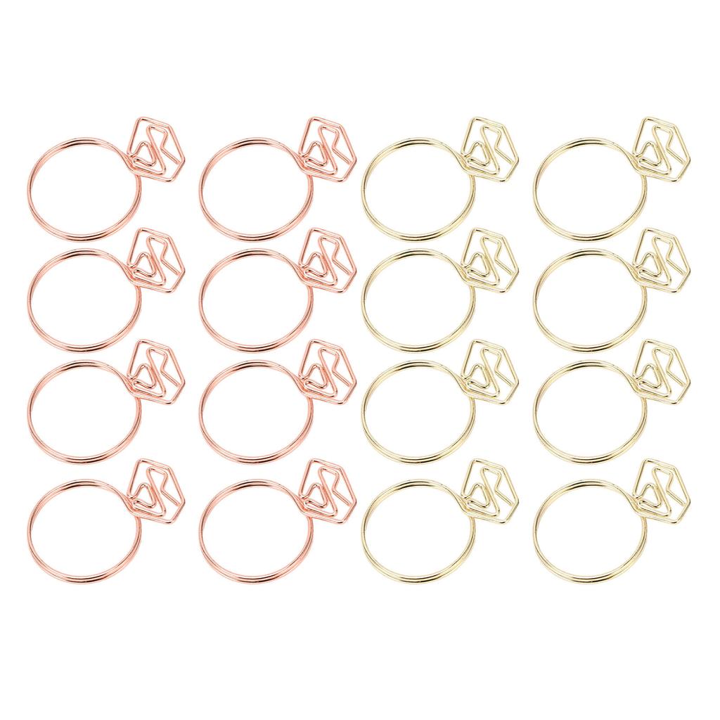 100 шт. милые скрепки стиль противоскользящие прочные гальванизированные металлические необычные скрепки для семьи 